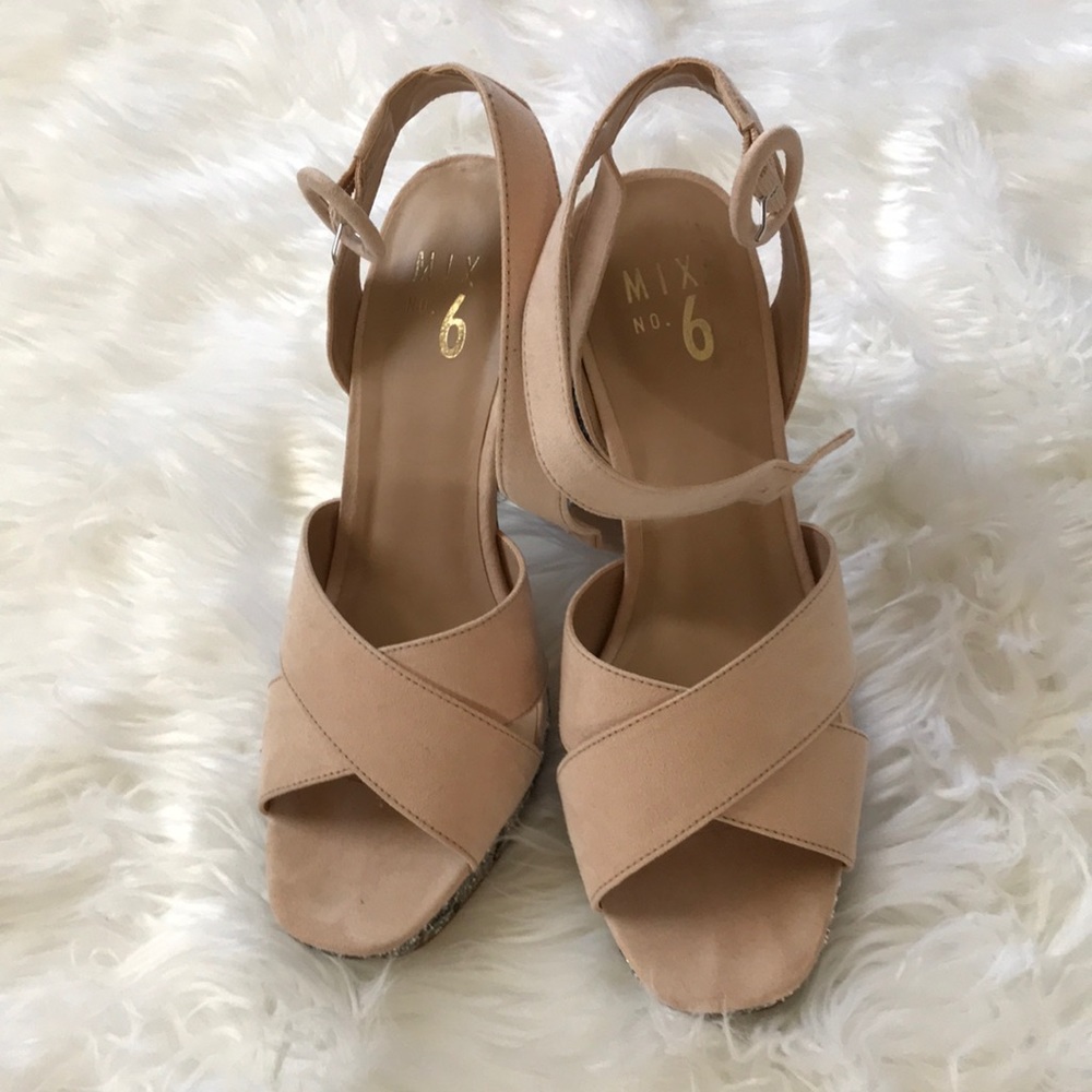 EUC Mix No 6 Platform Heels